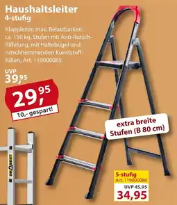 Sonderpreis Baumarkt Haushaltsleiter 4-stufig Angebot