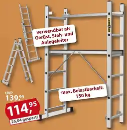 Sonderpreis Baumarkt DR BEST Gerüst, Steh- und Anlegeleiter Angebot