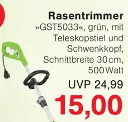 Wiglo Wunderland Rasentrimmer »GST5033«, grün Angebot