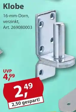 Sonderpreis Baumarkt Klobe 16-mm-Dorn, verzinkt Angebot