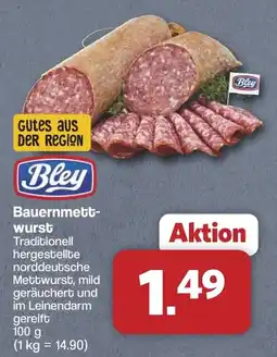 Famila Nord West Bley Bauernmettwurst Angebot