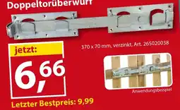 Sonderpreis Baumarkt Doppeltorüberwurf Angebot