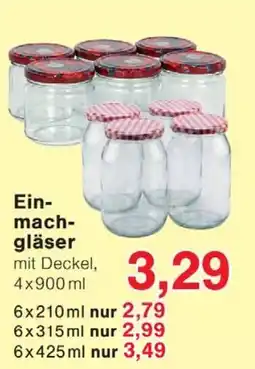 Wiglo Wunderland Einmachgläser mit Deckel Angebot