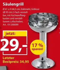 Sonderpreis Baumarkt Säulengrill Angebot