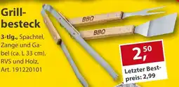 Sonderpreis Baumarkt Grillbesteck Angebot