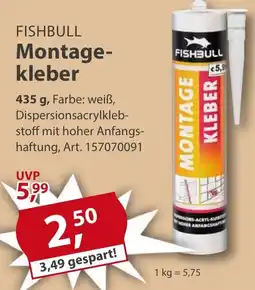 Sonderpreis Baumarkt FISHBULL Montagekleber Angebot
