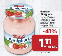 Famila Nord West Ehrmann Almighurt Angebot
