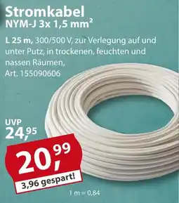 Sonderpreis Baumarkt Stromkabel NYM-J Angebot
