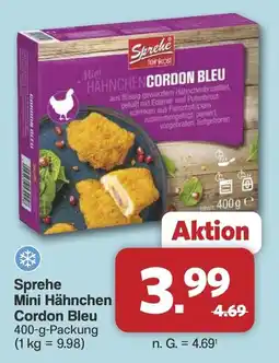 Famila Nord West Sprehe Mini Hähnchen Cordon Bleu Angebot