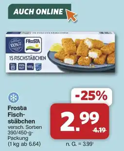 Famila Nord West Frosta Fischstäbchen Angebot