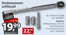 Sonderpreis Baumarkt Drehmomentschlüssel Angebot