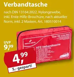 Sonderpreis Baumarkt WALSER KFZ-Verbandtasche Angebot