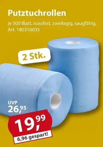 Sonderpreis Baumarkt Putztuchrollen Angebot