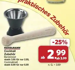 Famila Nord West FACKELMANN Cocktail Zubehör Angebot