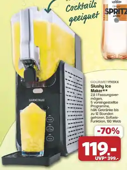 Famila Nord West GOURMETMAXX Slushy Ice Maker Angebot