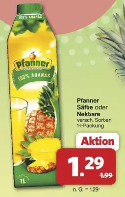 Famila Nord West Pfanner 100% Ananas Angebot