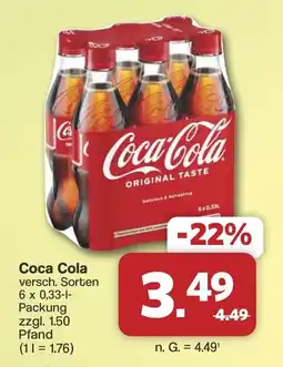 Famila Nord West Coca Cola Angebot