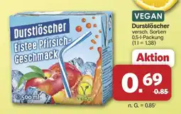 Famila Nord West Durstlöscher Eistee Pfirsich-Geschmack Angebot