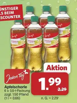 Famila Nord West Jeden Tag Apfelschorle Angebot