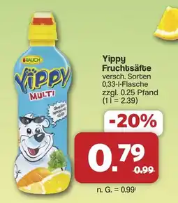 Famila Nord West Yippy Fruchtsäfte Angebot