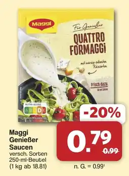Famila Nord West Maggi Genießer Saucen Angebot