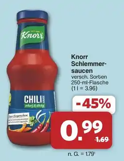 Famila Nord West Knorr Schlemmer-saucen Angebot