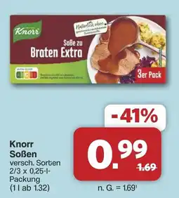 Famila Nord West Knorr Soßen Angebot