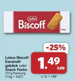 Famila Nord West Lotus Biscoff Karamell-gebäck Angebot