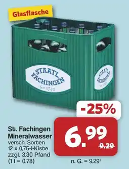Famila Nord West St. Fachingen Mineralwasser Angebot