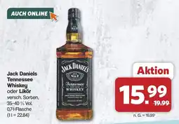 Famila Nord West Jack Daniels Tennessee Whiskey Angebot
