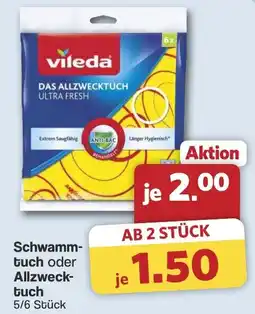 Famila Nord West vileda Allzwecktuch Ultra Fresh Angebot