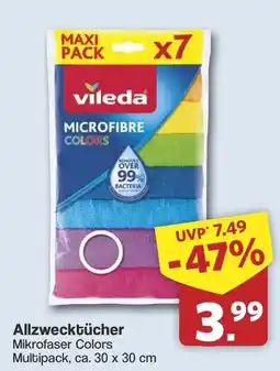 Famila Nord West vileda Mikrofaser Colors Angebot