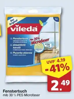 Famila Nord West Vileda Fenstertuch Angebot