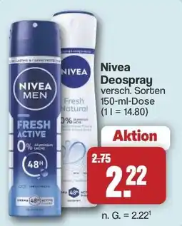 Famila Nord West Nivea Deospray Angebot