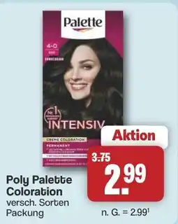 Famila Nord West Poly Palette Coloration Angebot