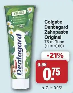 Famila Nord West Colgate Dentagard Zahncreme Original Angebot