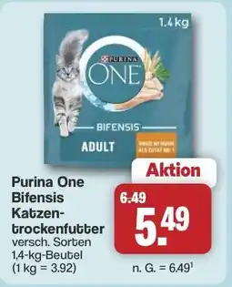 Famila Nord West Purina One Bifensis Katzenfutter Angebot