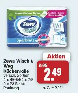 Famila Nord West Zewa Wisch & Weg Küchenrolle Angebot