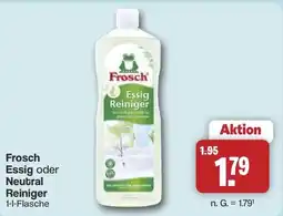 Famila Nord West Frosch Essig oder Neutral Reiniger Angebot