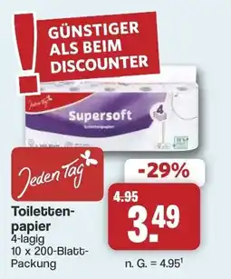 Famila Nord West Jeden Tag Toilettenpapier Angebot