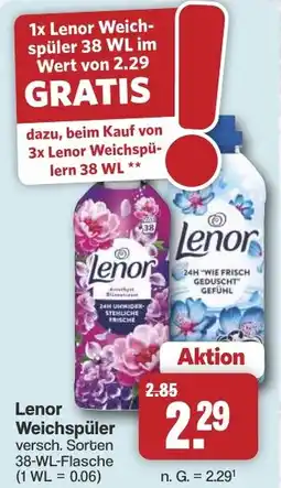 Famila Nord West Lenor Weichspüler Angebot