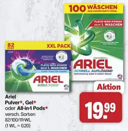 Famila Nord West Ariel Pulver, Gel oder All-in-1 Pods Angebot