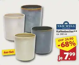Famila Nord West Van Well Design Kaffeebecher Angebot