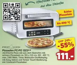 Famila Nord West Profi Cook Pizzaofen PC-PO 1323** Angebot