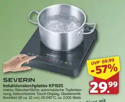 Famila Nord West SEVERIN Induktionskochplatte KP1025 Angebot