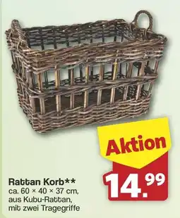 Famila Nord West Rattan Korb** Angebot