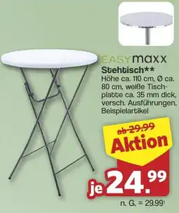 Famila Nord West EASYmaxx Stehtisch Angebot