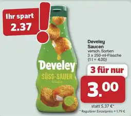 Famila Nord West Develey Süss-Sauer Sauce Angebot