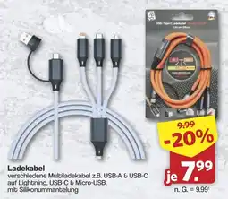 Famila Nord West Ladekabel Angebot