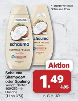 Famila Nord West Schauma Shampoo oder Spülung Angebot